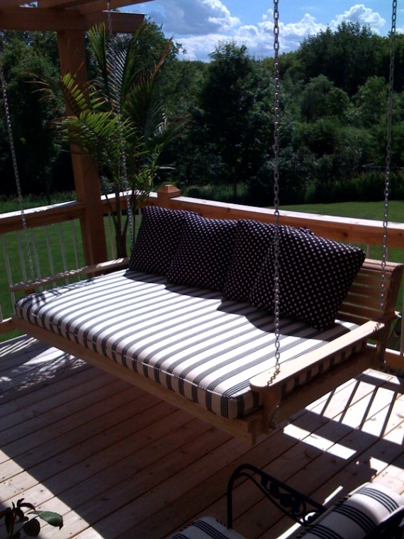 Free Porch Swing Bed Plans